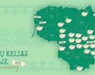 Aplink Lietuvą – ragaujant cepelinus! Sukurtas specialus žemėlapis didžkukulių mėgėjams